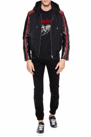 Jacket with leather sleeves, zdjęcie 2 Jacket with leather sleeves od Givenchy